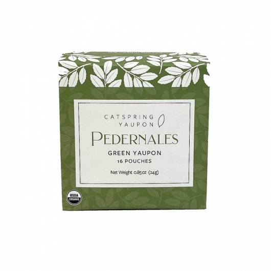 Pedernales Green Yaupon Teabags